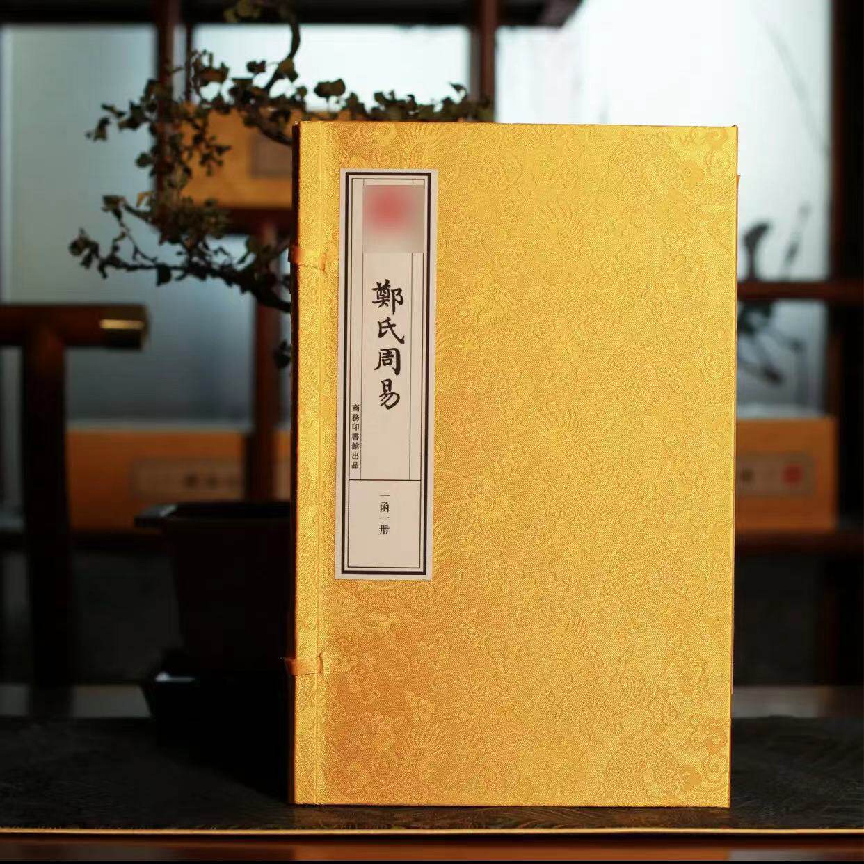 郑氏周易 一函一册 手工宣纸书 文津阁四库全书收藏繁体竖排影印宣纸线装商务印书出版社正版四库全书丛书