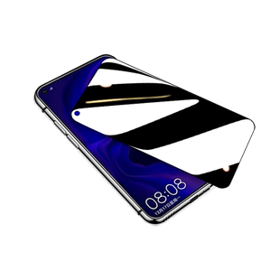 适用华为nova4防窥膜抗指纹防摔钢化膜高清屏保huawei nova4e手机膜无白边防偷看防窥屏防爆玻璃全屏覆盖新款