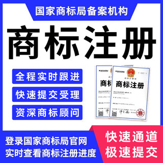 商标注册转让购买R标商标申请加急办理买卖变更转让续展 logo设计