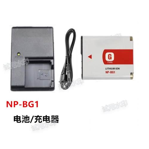 适用ccd索尼DSC-WX10 W270 W275 W290 W300相机NP-BG1电池+充电器