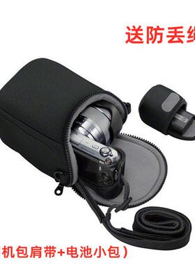 佳能EOS M2 M3 M6 M10 M50 M100微单相机包15-45mm单肩便携保护套