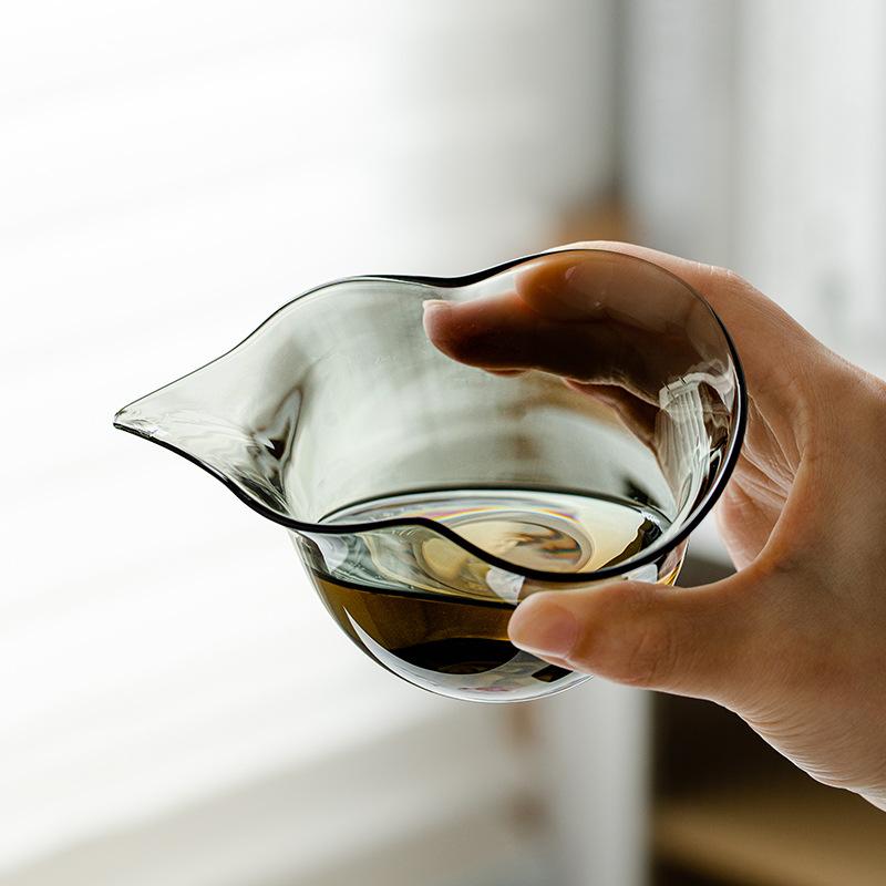 加厚玻璃公道杯高档透明分茶器
