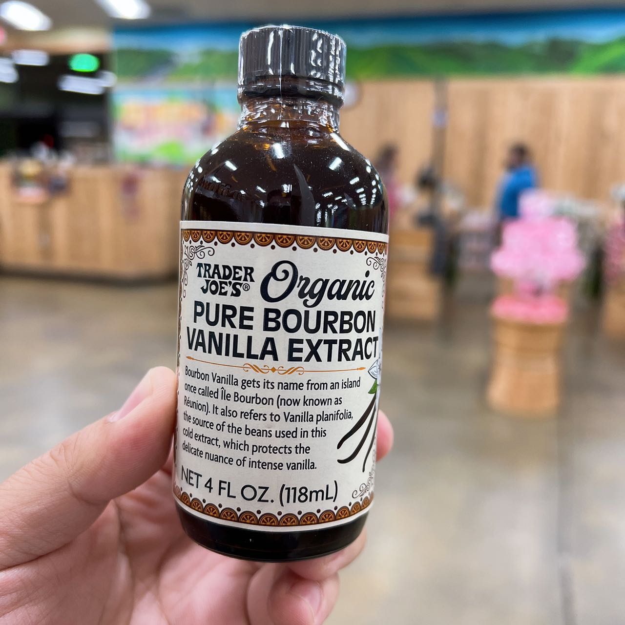 美国发货 Trader Joe's 缺德舅organic波旁香草精 烘焙专用118ml