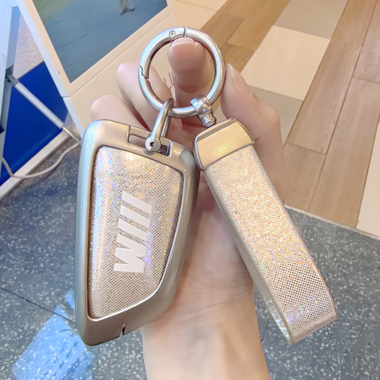 适用于宝马系列钥匙套LS金属壳