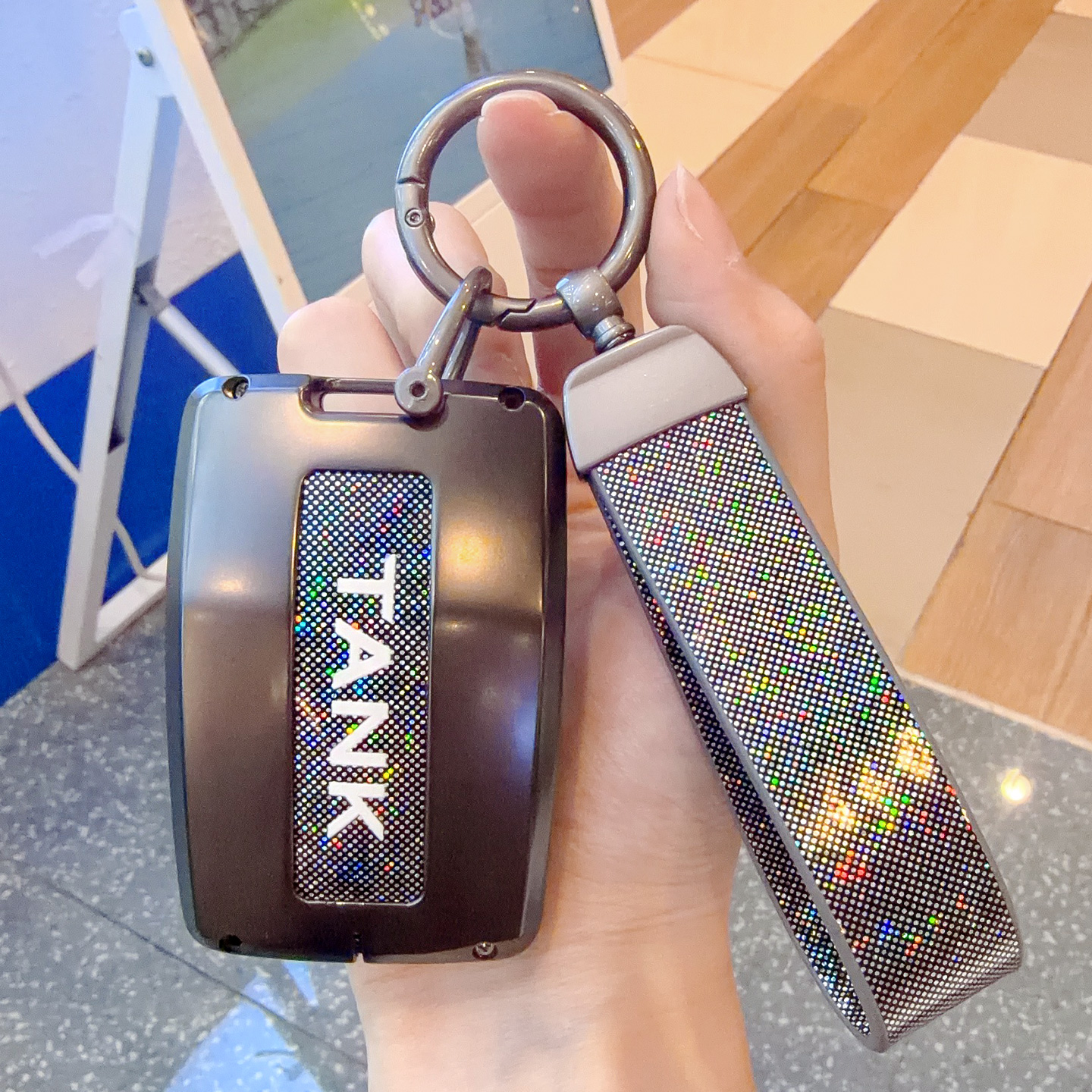 适用于坦克系列钥匙套LS金属壳