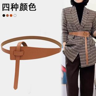 腰封女士装 宽腰带外搭大衣配连衣裙子收腰百搭皮带女宽 饰毛衣西装