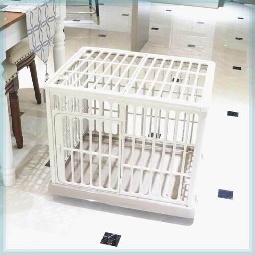 狗笼子柯基泰迪小型犬猫笼子宠物笼子家用室内中型犬别墅树脂笼子