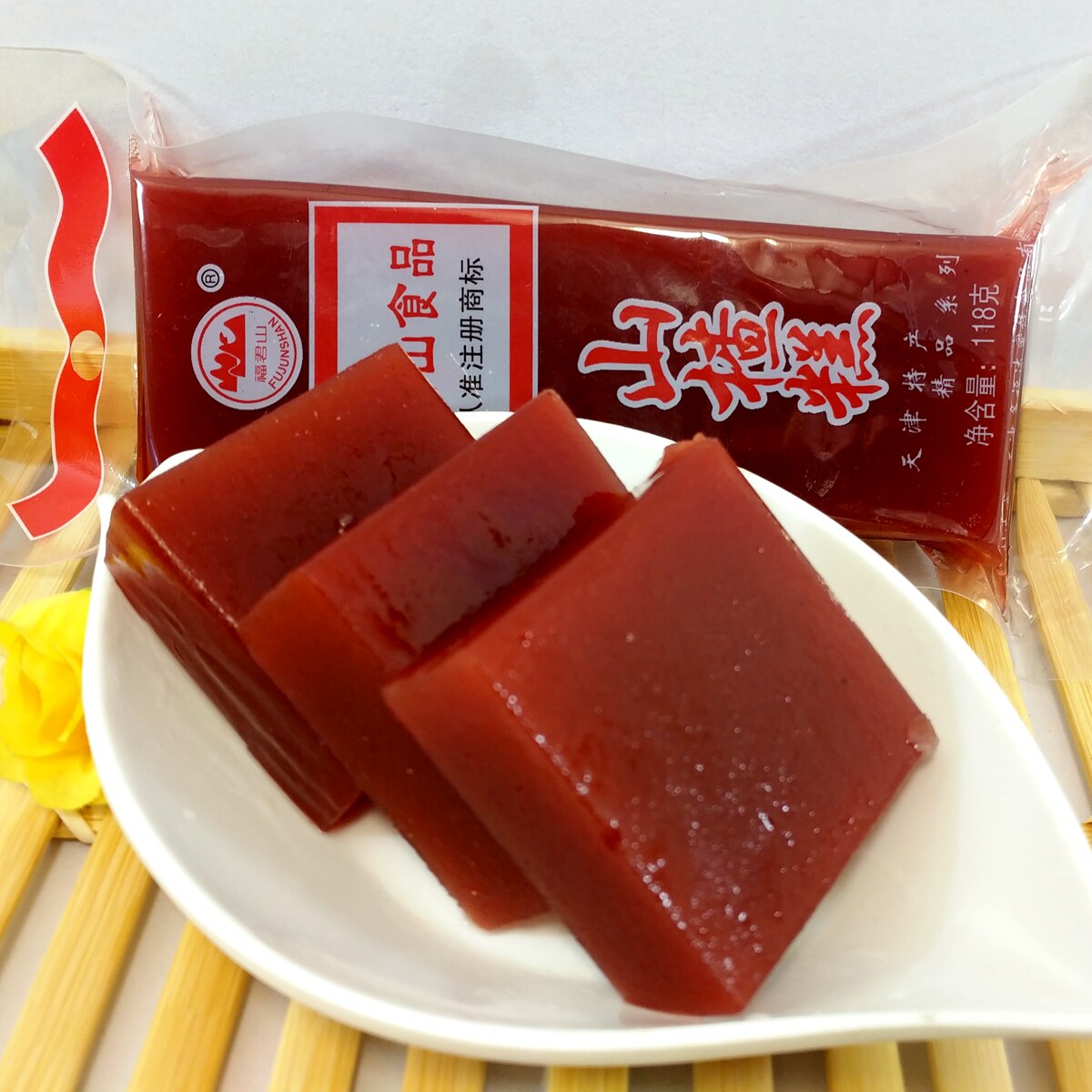 天津特产山楂糕118克268克京糕山楂零食凉果非儿童红果布丁