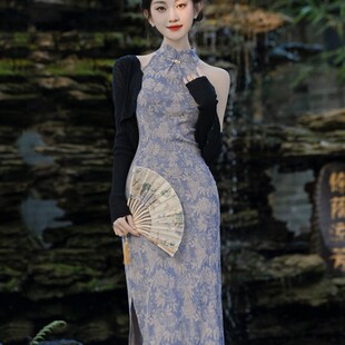 速发新中式装改良苏州旗袍裙民国苏式复古宝宝周岁宴服妈礼年妈轻