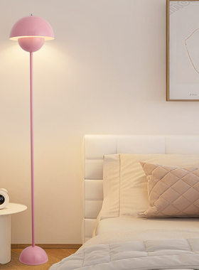 速发头苞落地灯客厅沙1边vitage法式复古卧室床花灯氛围台灯J发67