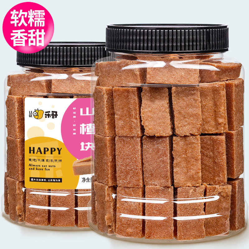 新鲜山楂条500g罐装开胃小零食山楂糕休闲宝宝零食小吃果脯