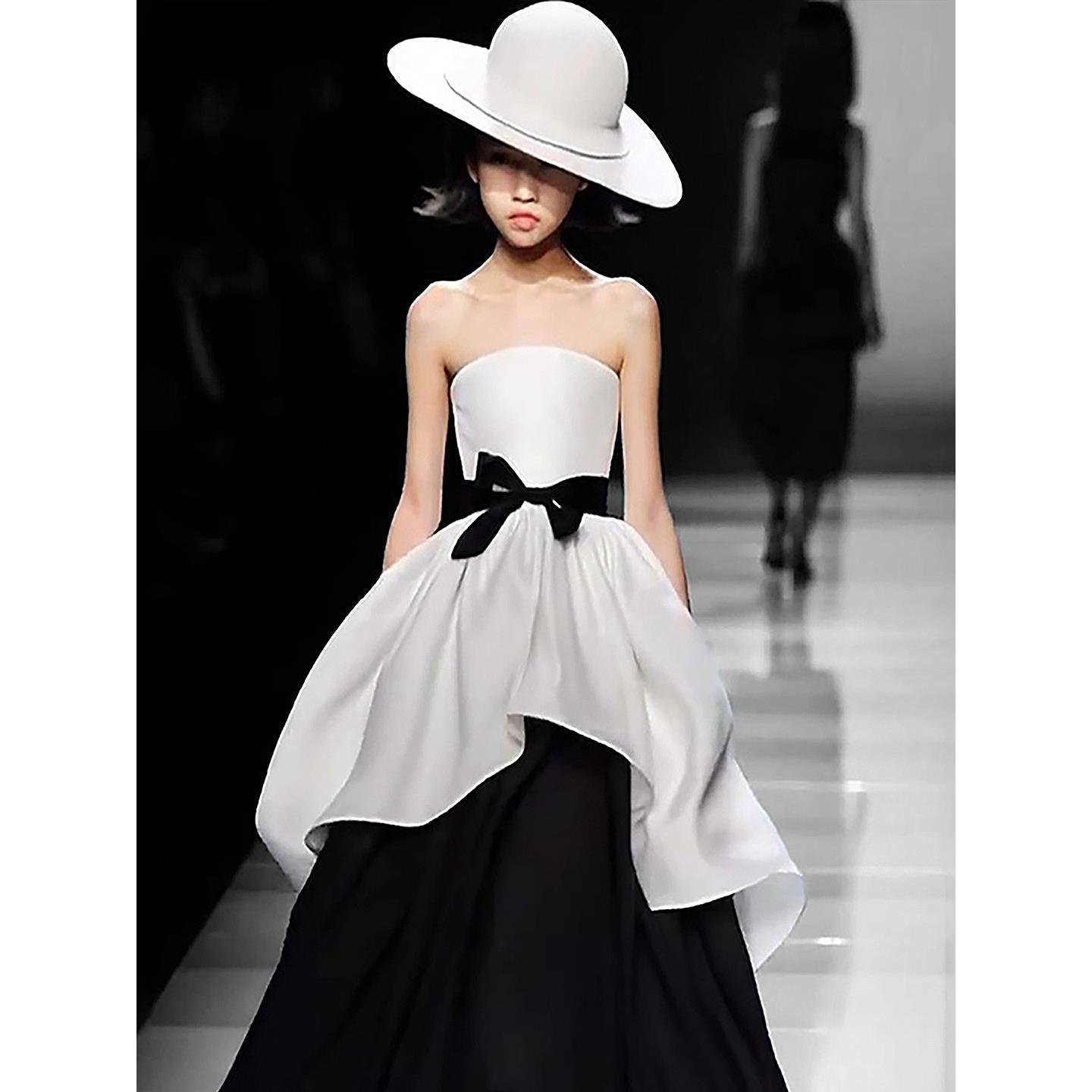 Mapping香港轻奢童装绝美生日公主裙女童高端走秀钢琴演奏演出服