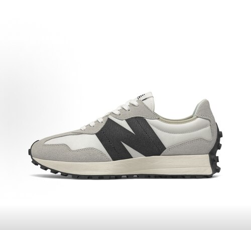 New Balance NB 327 潮流 舒适 牛剖层革织物透气  休闲城市通勤
