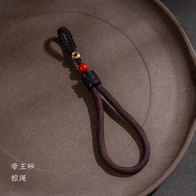 手工编织复古男士汽车钥匙扣图片