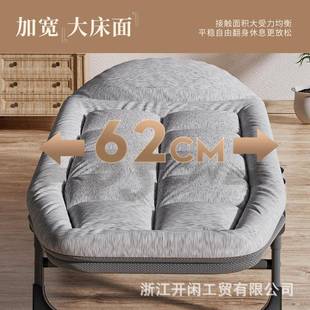 休折午床户外单人床简易 办公能室午睡行军床多功躺椅叠陪护床
