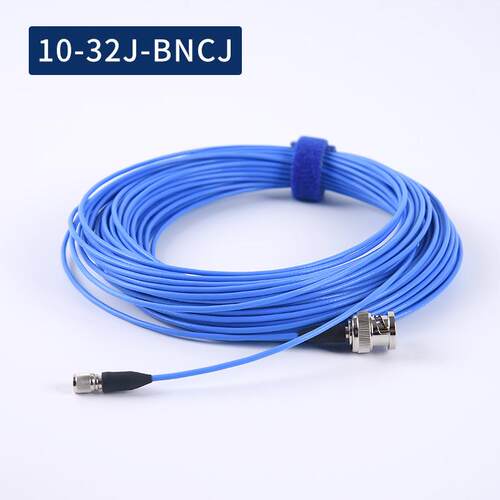 单轴感器连接线10-32UNF/BN器C低噪音加速度滴型水传传感连HDJ接