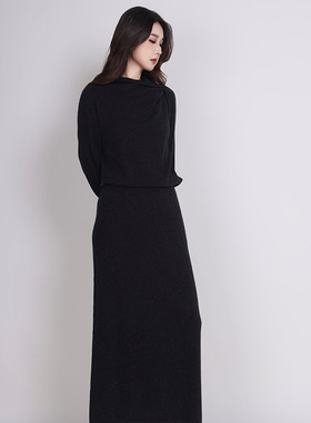 Jane express/简表达25年冬季新款毛织连衣裙DLY52002