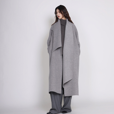 简表达25年冬季新款时尚毛呢大衣