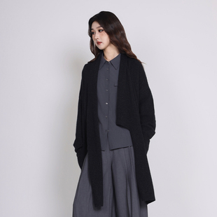 毛织开衫 简表达25冬新款 设计感休闲复古DMS52010 express Jane