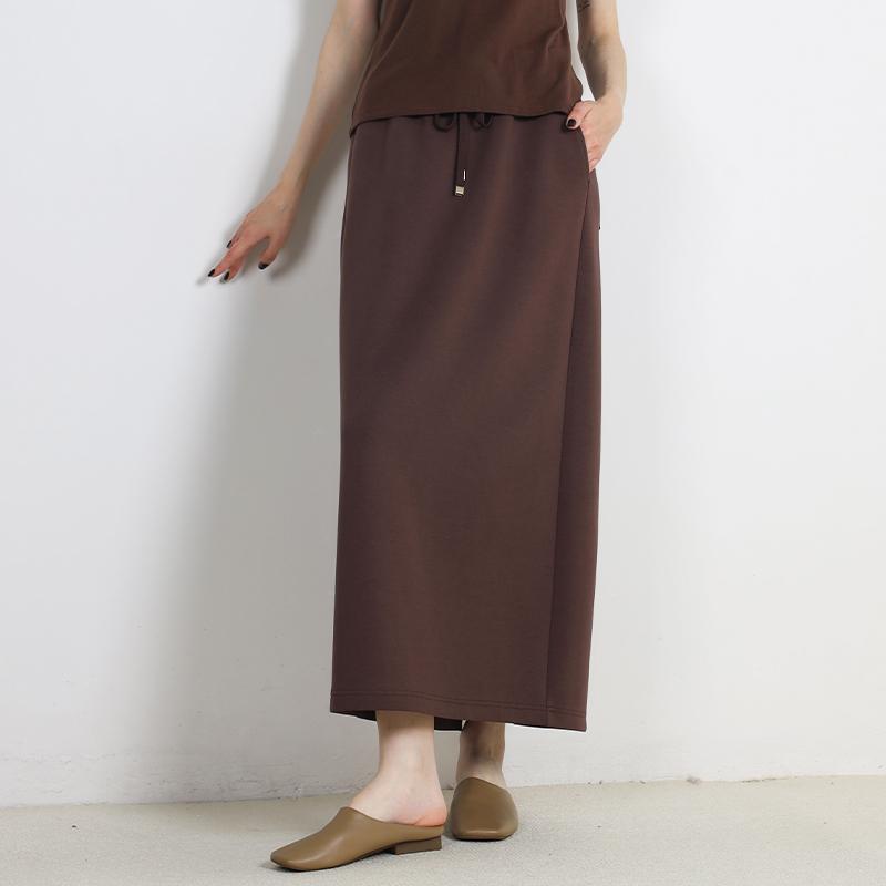 舒适系带运动半裙百搭松紧腰头