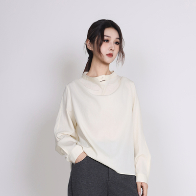 简表达2025冬季新款长袖衬衫