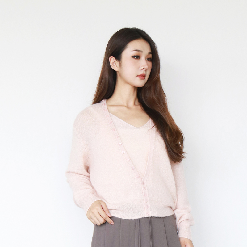 简表达时尚百搭针织衫套装