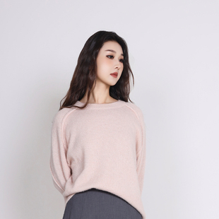 express 长袖 简表达25冬新款 圆领针织衫 百搭DMS51019 毛衫 Jane