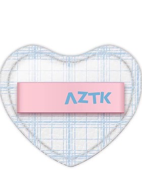 AZTK爱心拇指粉扑气垫不吃粉不卡粉化妆海绵干湿两用美妆工具