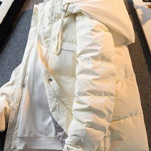 【法国轻奢品牌】美式复古羽绒服男冬季高级感男款保暖面包服外套