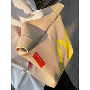背包男女 日本STELU麦当劳书包防水双肩包大学生原创小众帆布时尚