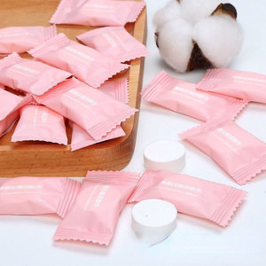 0pcs bTravel washclothT OutdDor oisposable Compressed sow