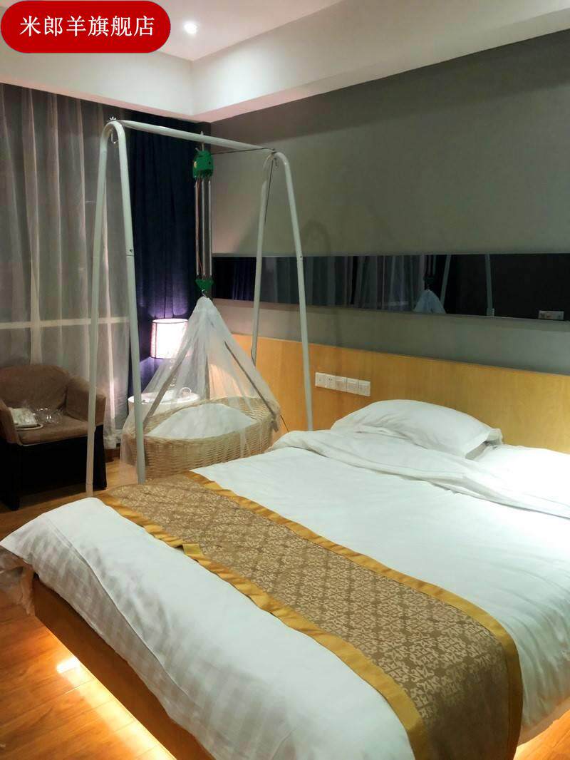 上下摇潮汕非手动摇篮宝宝婴儿童安抚摇床童吊床支架儿童电动哄娃