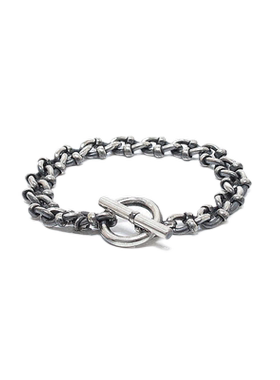 MusaSinging男925银三维轮廓手链