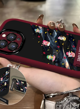 2025财神下凡适用苹果16promax新年款华为Pura70/mate70蛇年小米15pro红壳荣耀200手机壳vivox200/opporeno12