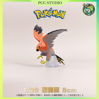 PCC烈箭鷹寶可夢(mèng)立體圖鑒火箭雀小箭雀神奇寶貝口袋妖怪手辦擺件