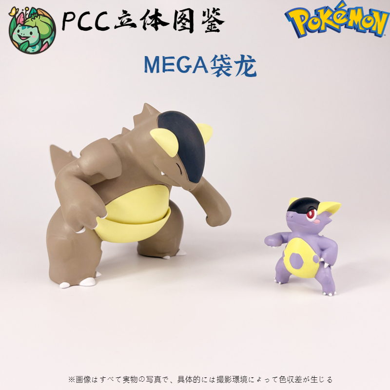 PCC袋龙手办宝可梦立体图鉴神奇宝贝口袋妖怪手办摆件袋兽模型
