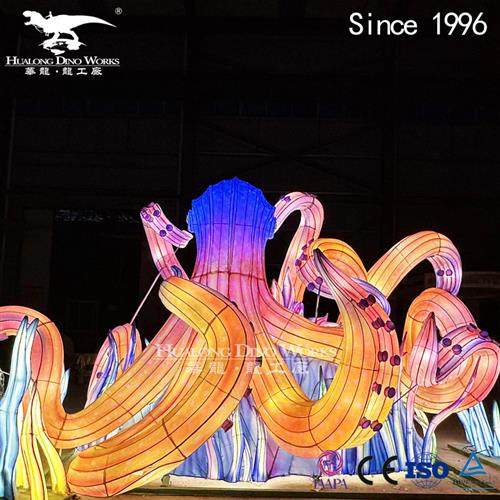 年彩灯新品章鱼八爪鱼纯手工工艺夜游灯光秀不夜城户外美陈,玩具/童车/益智/积木/模型,其他模型玩具,淘宝优惠券,粉丝福利购,淘宝优惠卷
