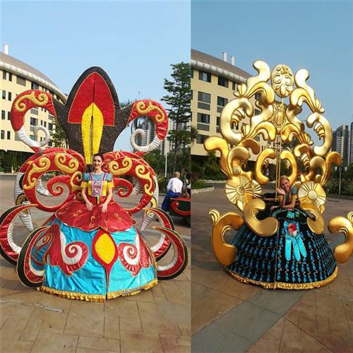 花车制作节庆活动花车商业巡游广告展览开业活动