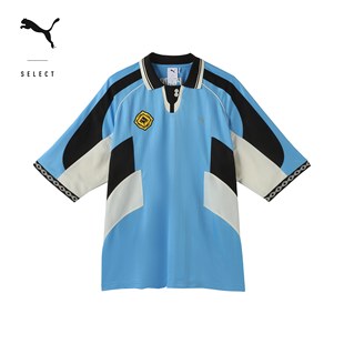 628244puma官方奥莱 运动POLO衫 男女廓形休闲经典 活力短袖 上衣