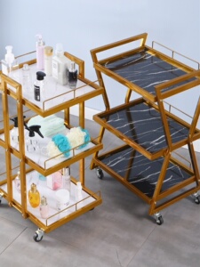 三层美容美发小推车火罐工具