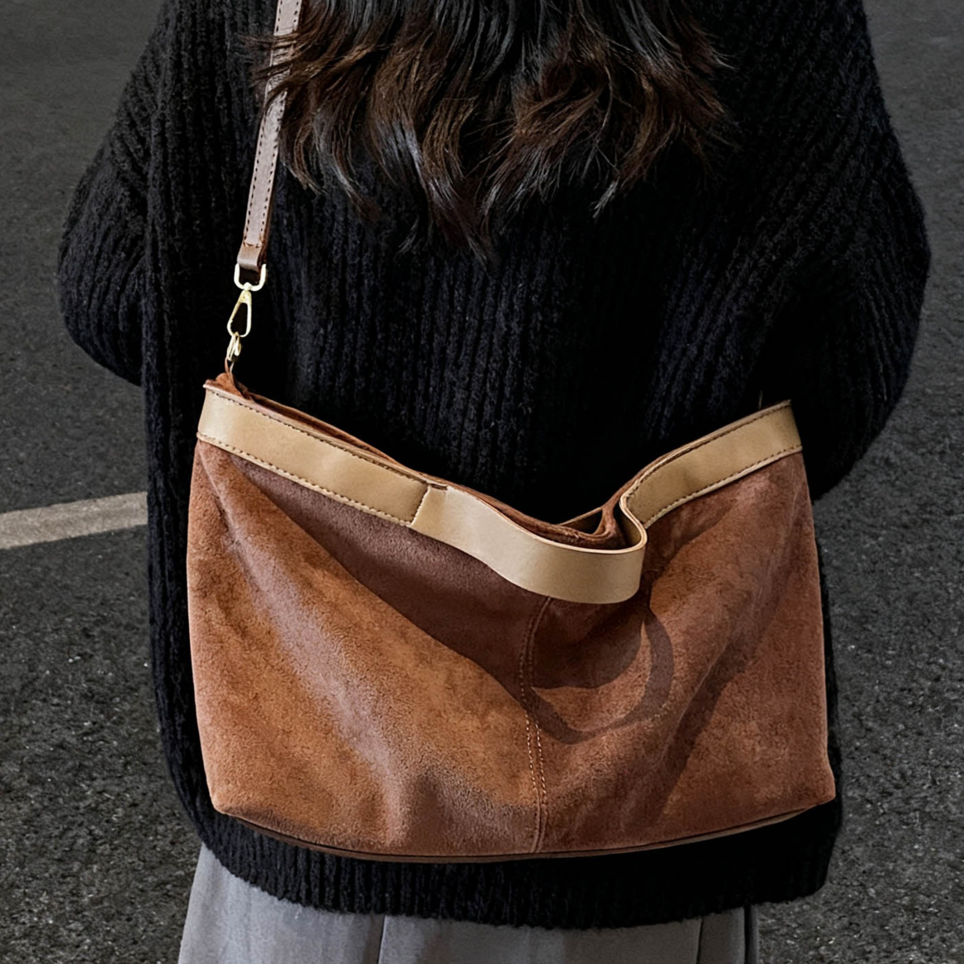 新款高级感休闲通勤包复古百搭质