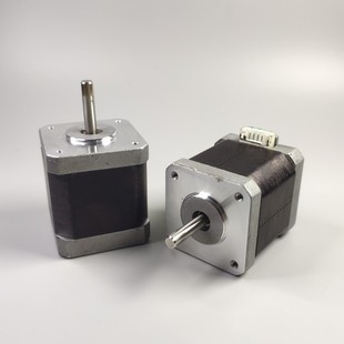 大扭矩1.8度 2相4线 3D打印机雕刻机焊锡机48MM 42步进电机 鸣志