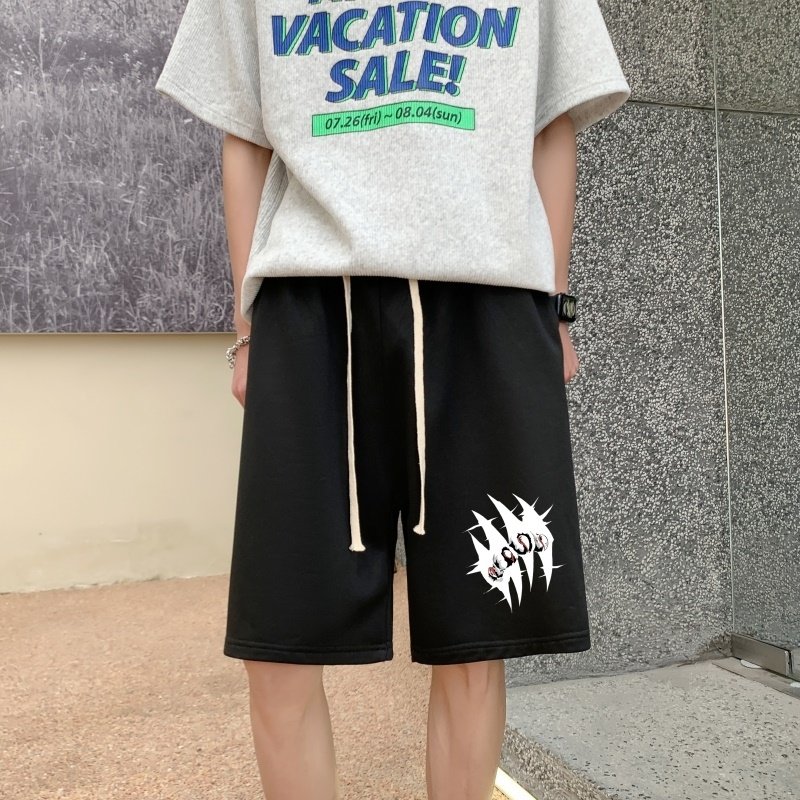 DD3682P28宽松短裤潮牌运动休闲五分裤男夏短裤韩版潮流ins港风,男装休闲裤,星座510A-6