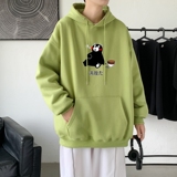 L2411P48秋卫衣2023秋新款港风ins连帽套头印花卫衣外套学生男女，男装卫衣，星座510A-6