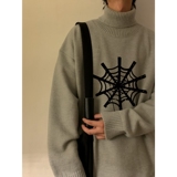 MG7350P55抗起球可翻高领毛衣针织衫冬季加厚保暖宽松毛衣，男装针织衫/毛衣，星座510A-6