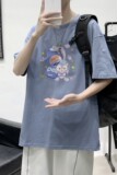 T2264P25港风室内夏装潮T恤男夏装款百搭印花短袖ins情侣装T恤，男装T恤，星座510A-6