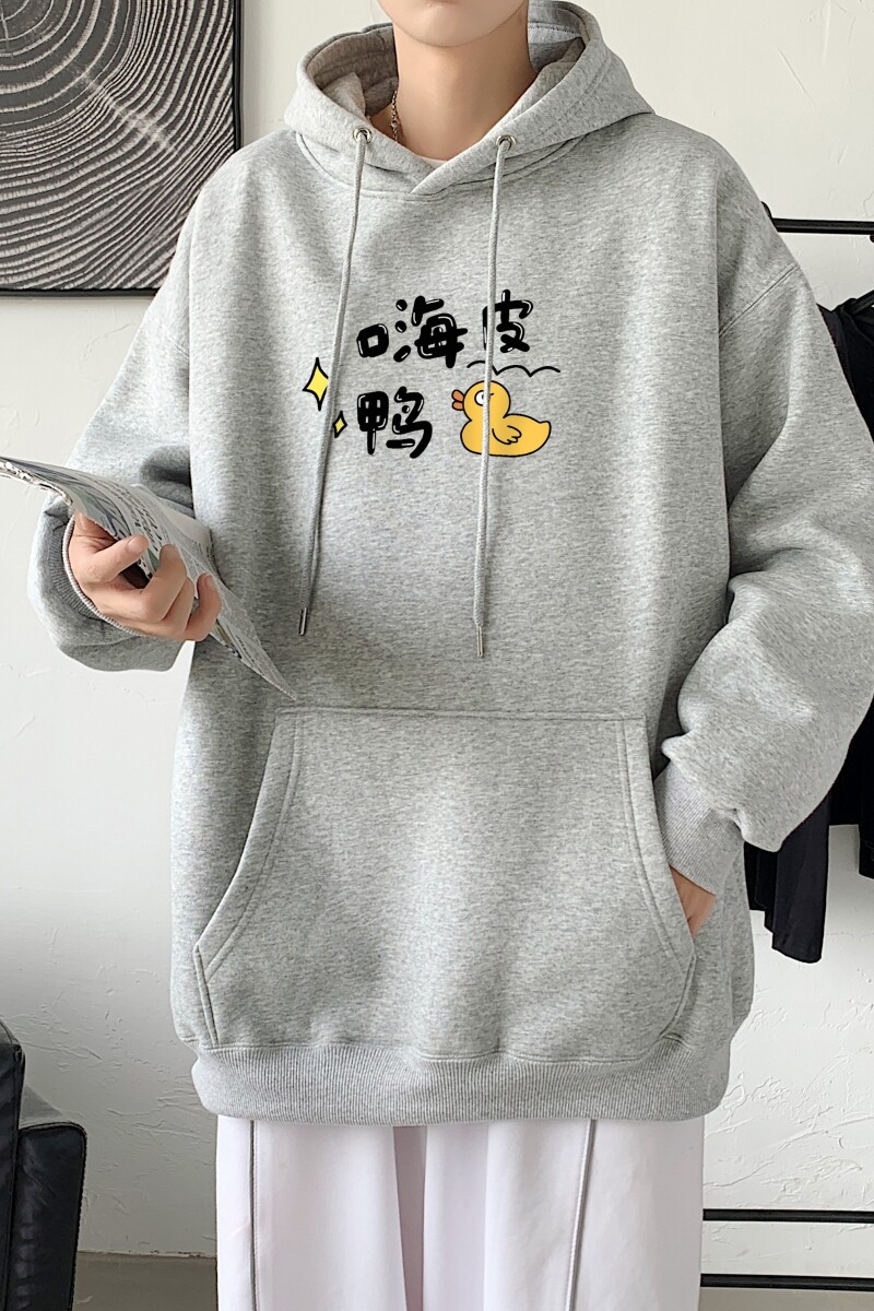 L2491P48秋卫衣2021秋新款港风ins连帽套头印花卫衣外套学生男女,男装卫衣,星座510A-6