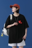 D2121P18中性女模纯多色全棉夏季新款时尚印花大码短袖情侣款T恤，男装T恤，星座510A-6