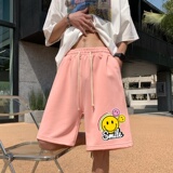 DD3683P28男夏短裤韩版潮流ins港风宽松短裤潮牌运动休闲五分裤，男装休闲裤，星座510A-6