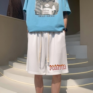 DD3677P28韩版潮流ins港风宽松短裤潮牌运动休闲五分裤男夏短裤图片